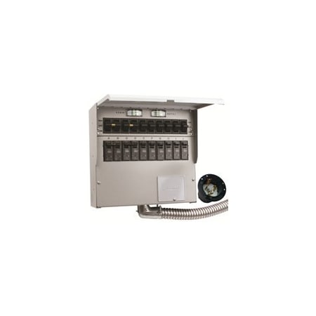 RELIANCE CONTROLS RELIANCE CONTROLS Pro/Tran 2 R510A Transfer Switch, 50/100 A, 125/250 V, 12,500 W, 1-Phase R510A